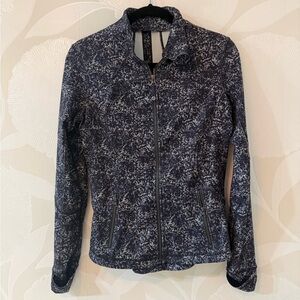 Lululemon Athletica Black Ski Jacket with Mock Neck